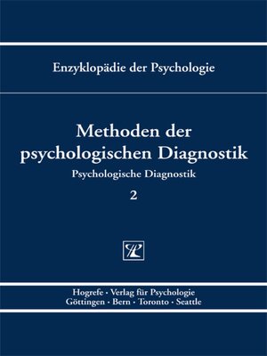 cover image of Methoden der Psychologischen Diagnostik